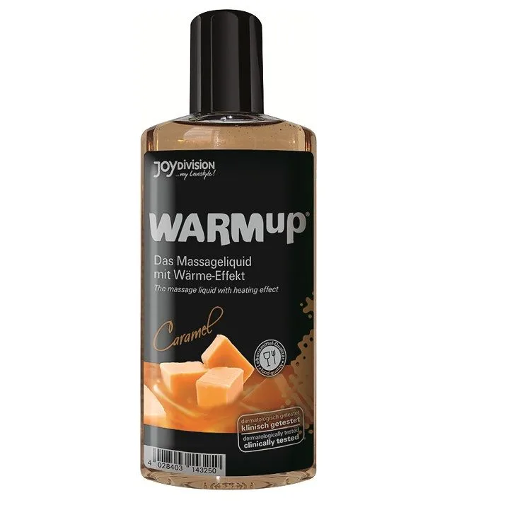 JOYDIVISION WARMUP - CARAMEL WARMTE EFFECT MASSAGE OLIE 150ML