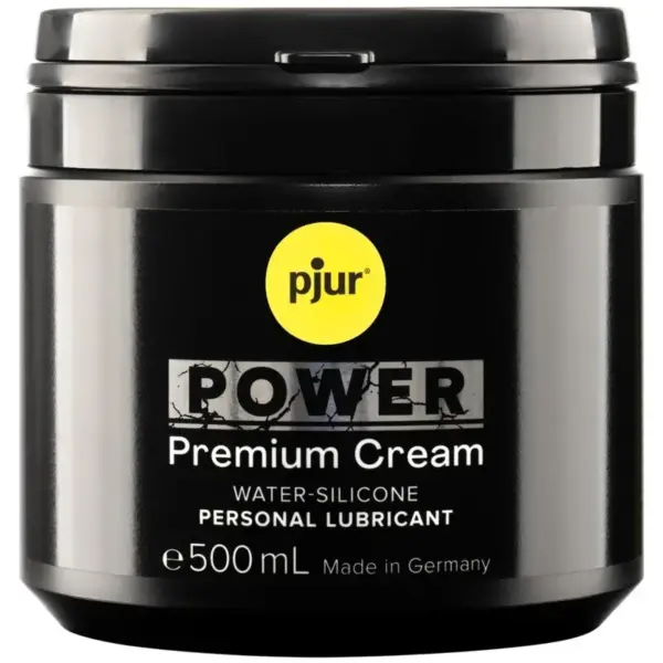 PJUR - POWER PREMIUM CREME PERSOONLIJK GLIJMIDDEL 500 ML