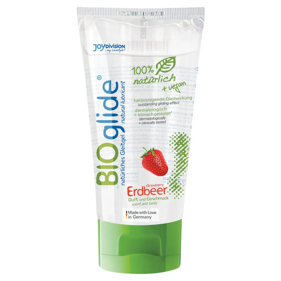 JOYDIVISION BIOGLIDE - GLIJMIDDEL MET AARDBEIENSMAAK 80 ML