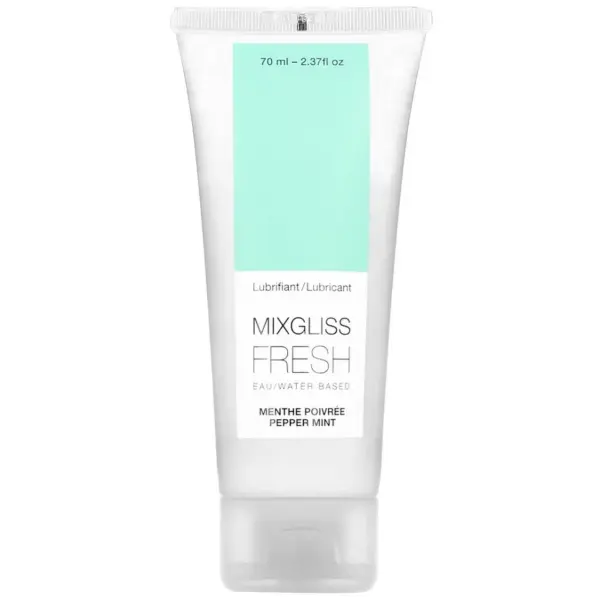 MIXGLISS - WATERGEBASEERD KOUD EFFECT GLIJMIDDEL MUNTSMAAK 70 ML
