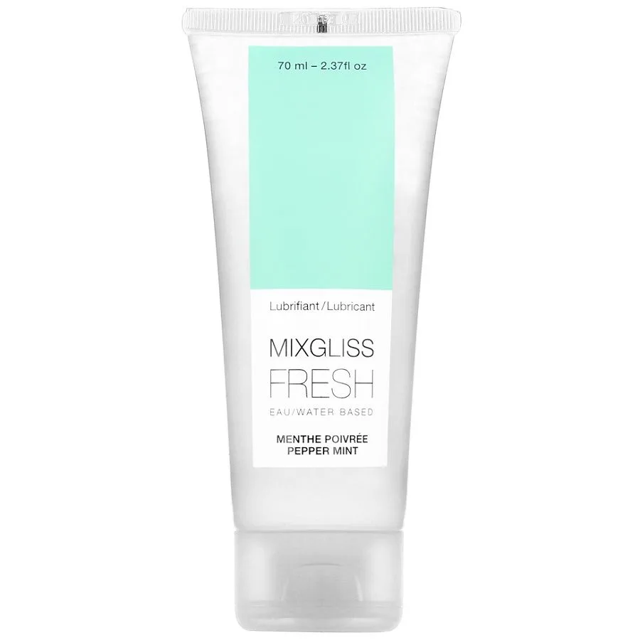 MIXGLISS - WATERGEBASEERD KOUD EFFECT GLIJMIDDEL MUNTSMAAK 70 ML
