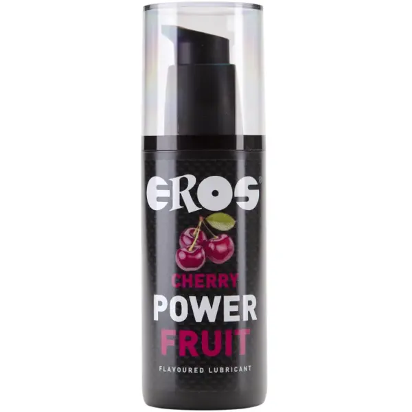 EROS POWER LINE - CHERRY POWER FRUIT GLIJMIDDEL 125 ML