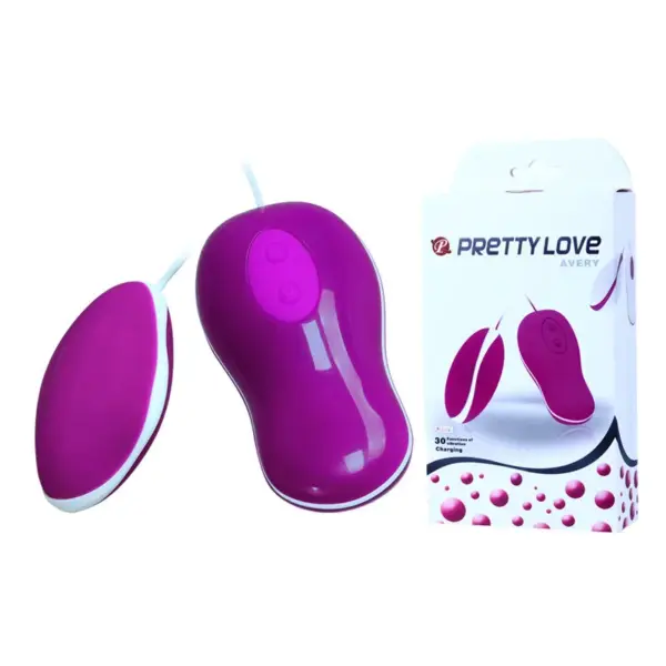 PRETTY LOVE - FLIRTATIE VIBREREND EI MET AFSTANDSBEDIENING AVERY