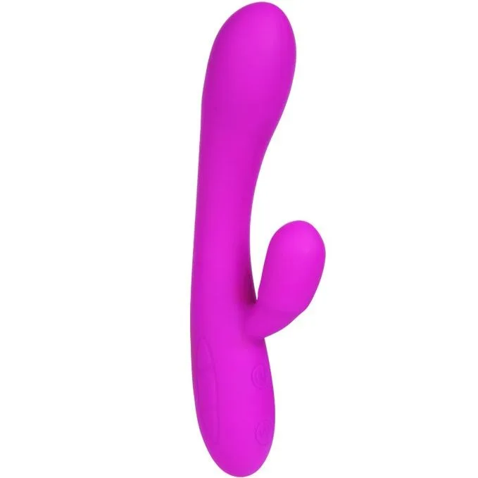 PRETTY LOVE - SLIMME VICTOR VIBRATOR MET CLITORIS STIMULATOR