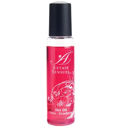 EXTASE SENSUAL - STIMULERENDE OLIE AARDBEI HEAT TRAVEL 35 ML