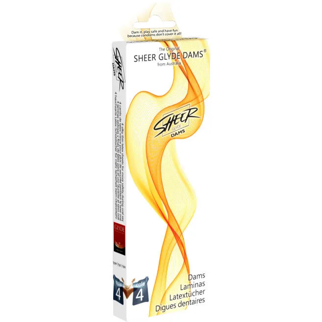 SHEER GLYDE - LATEX LAKENS VOOR DAMES, ORALE SEKSSTAART