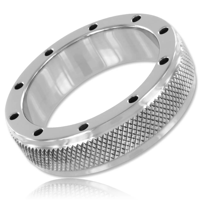 METAL HARD - METALEN RING VOOR PENIS EN TESTIKELEN 40MM