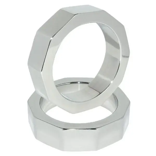 METAL HARD - PENIS EN TESTICAL RING MOER 55 MM