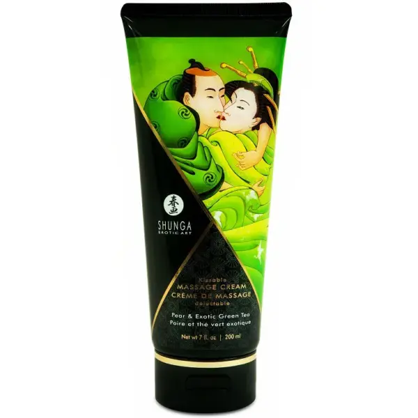 SHUNGA - PEER & GROENE THEE MASSAGE CRÈME 200 ML