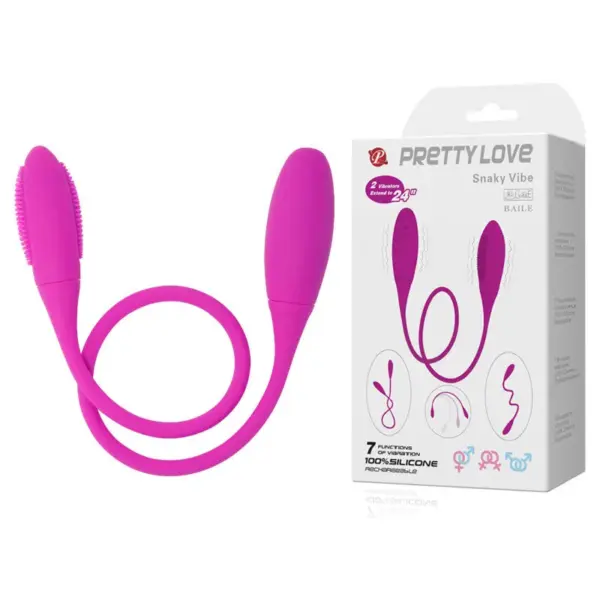 PRETTY LOVE - SLANGEN DELUXE VIBRATOR 7 V