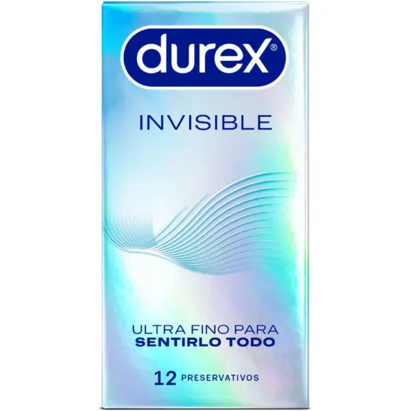 DUREX - ULTRA DUNNE ONZICHTBARE CONDOOMS 12 STUKS
