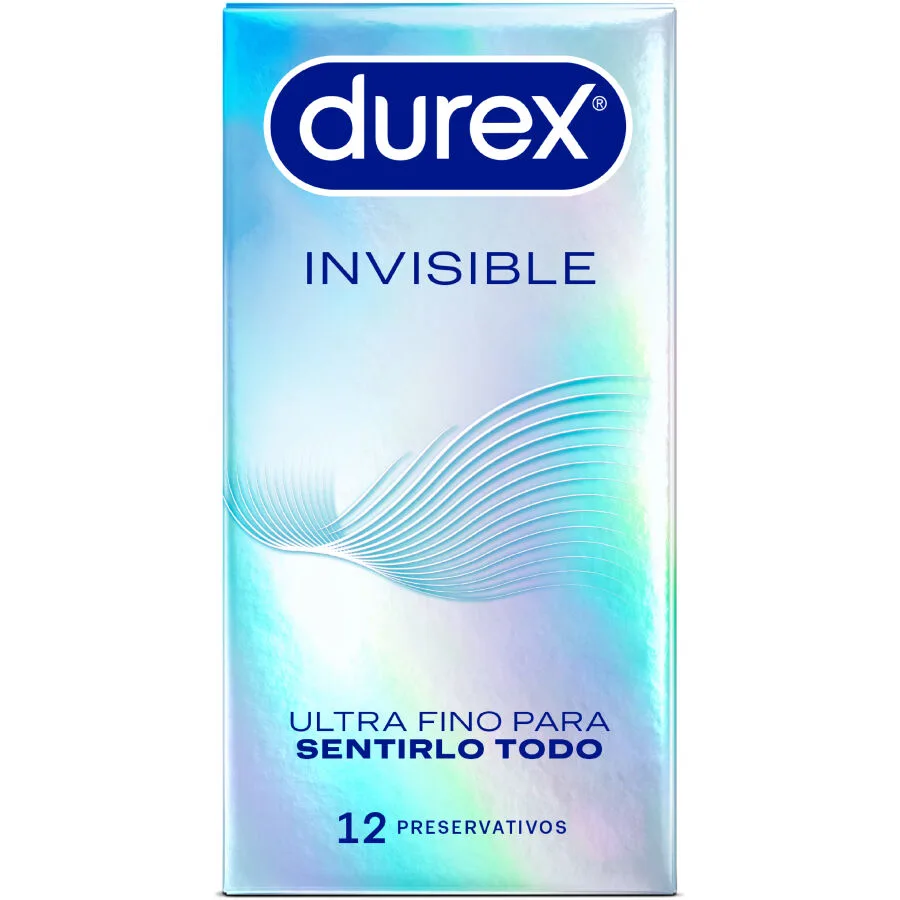 DUREX - ULTRA DUNNE ONZICHTBARE CONDOOMS 12 STUKS