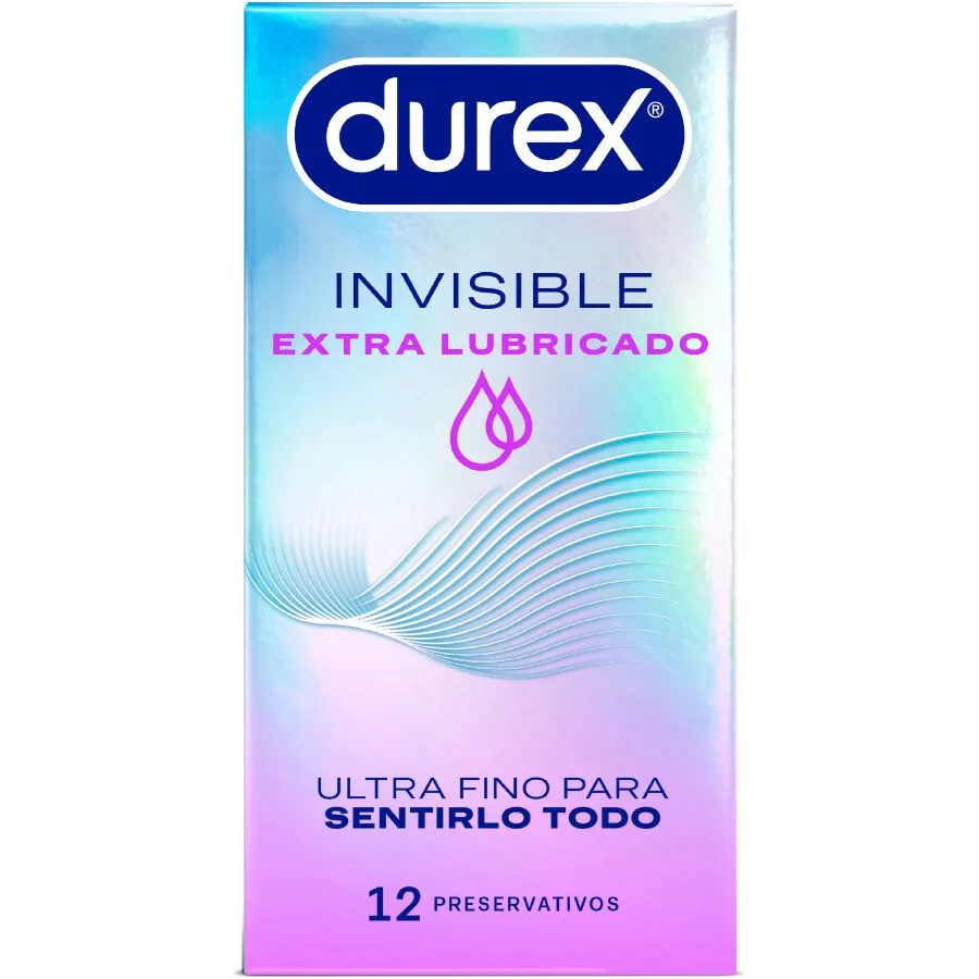 DUREX - EXTRA GLIJMIDDEL ONZICHTBARE CONDOOMS 12 STUKS