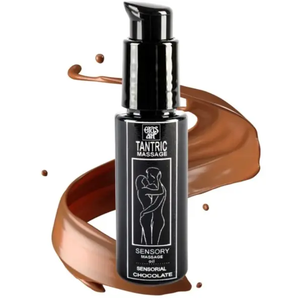 EROS-ART - NATUURLIJKE TANTRISCHE MASSAGEOLIE EN CHOCOLADE APHRODISIAC 30 ML