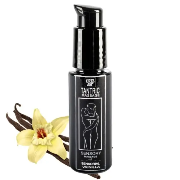 EROS-ART - NATUURLIJKE TANTRISCHE MASSAGEOLIE MET APHRODISIACUM VANILLE 30 ML