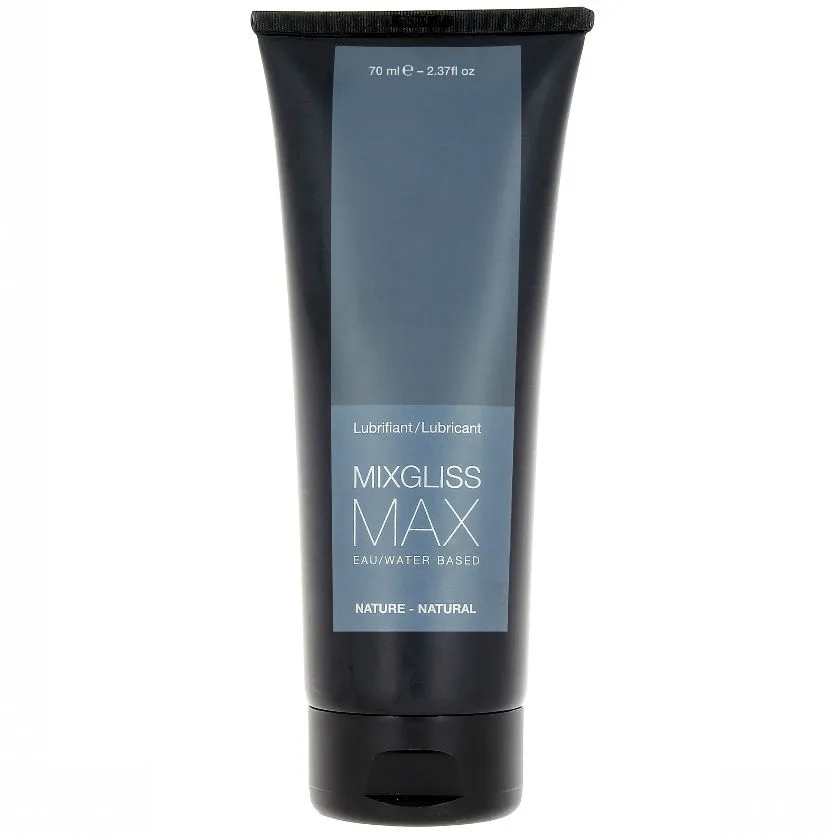 MIXGLISS - MAX NATUURLIJK ANAAL GLIJMIDDEL OP WATERBASIS 70 ML