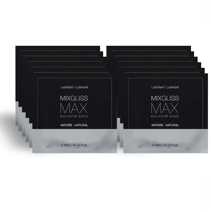 MIXGLISS - MAX ANAL DILATOR GLIJMIDDEL PAKKET 12 ENKELE DOSIS 4ML