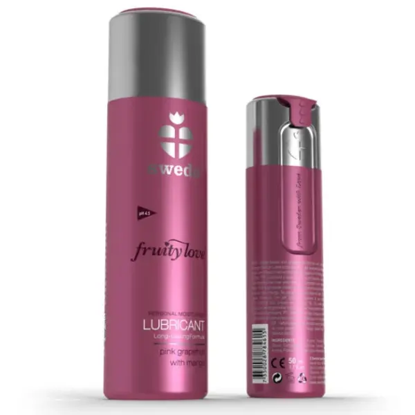 SWEDE - FRUITY LOVE PINK GRAPEFRUIT MET MANGO GLIJMIDDEL 100 ML