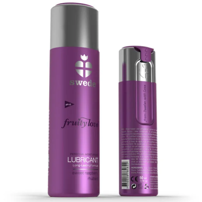 SWEDE - FRUITIGE LIEFDE FRAMBOOS EN SNIJBLADEN GLIJMIDDEL 50 ML