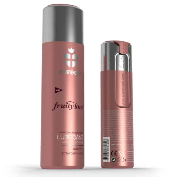 SWEDE - FRUITY LOVE GLIJMIDDEL AARDBEIEN MET CHAMPAGNE 50 ML