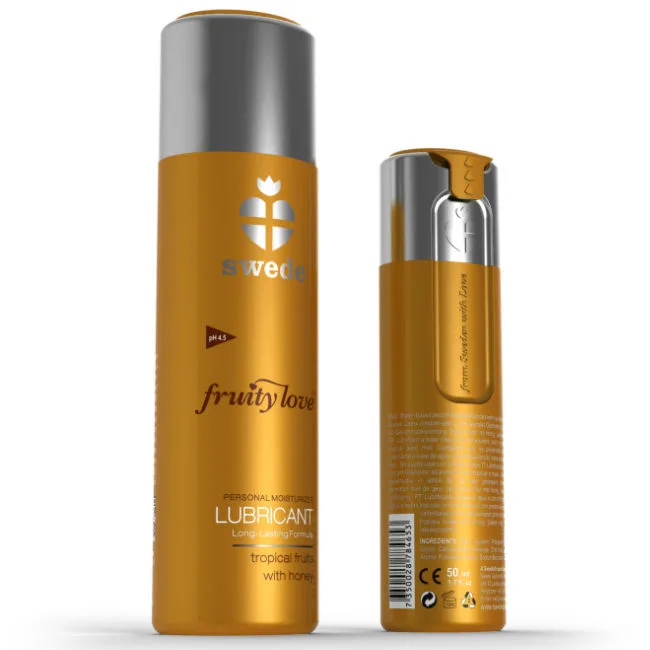 SWEDE - FRUITY LOVE TROPICAL FRUITS GLIJMIDDEL MET HONING 50 ML