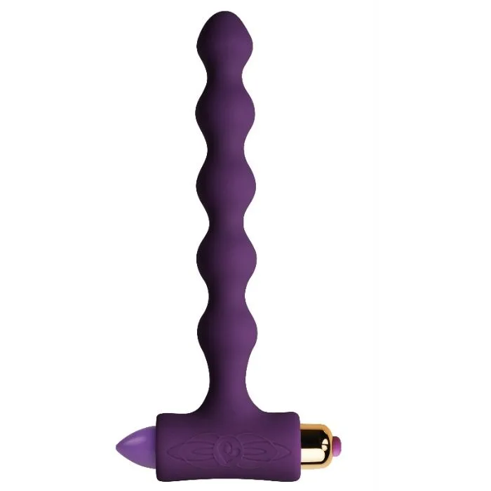 ROCKS-OFF - PETITE SENSATIONS PEARLS VIBRERENDE EN GOLFGEBASEERDE ANALE PLUG