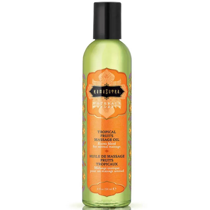 KAMASUTRA - NATUURLIJKE TROPISCHE VRUCHTEN MASSAGE OLIE 236ML