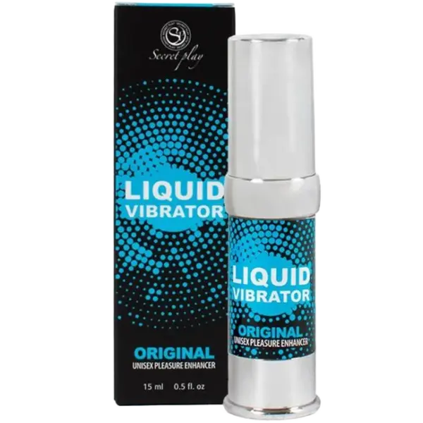 SECRETPLAY - UNISEX STIMULERENDE VLOEISTOF VIBRATOR 15 ML.