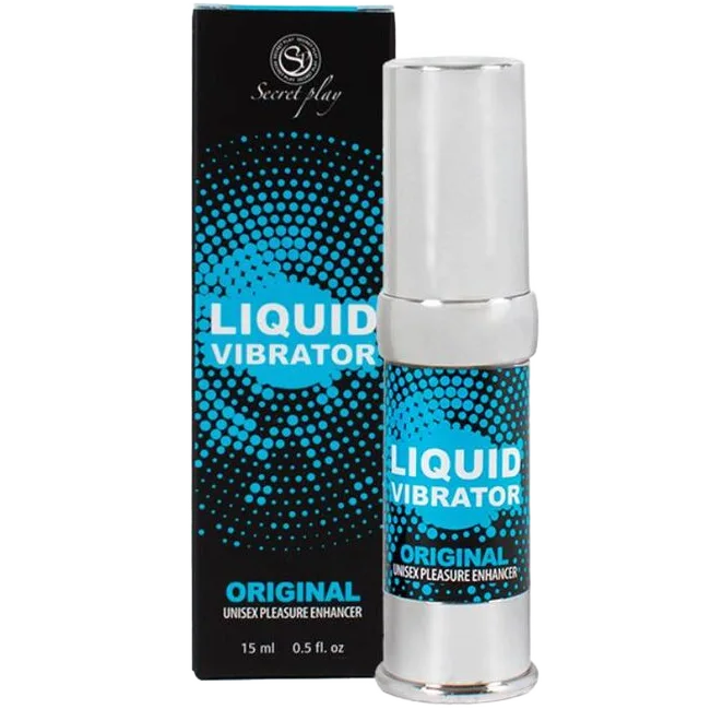 SECRETPLAY - UNISEX STIMULERENDE VLOEISTOF VIBRATOR 15 ML.