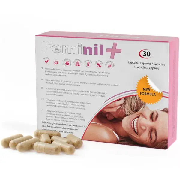 500 COSMETICS - FEMINIL+ VERHOOGDE VROUWELIJKE SEKSUELE LIBIDO - 30 CAPSULES