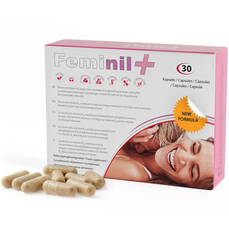 500 COSMETICS - FEMINIL+ VERHOOGDE VROUWELIJKE SEKSUELE LIBIDO - 30 CAPSULES
