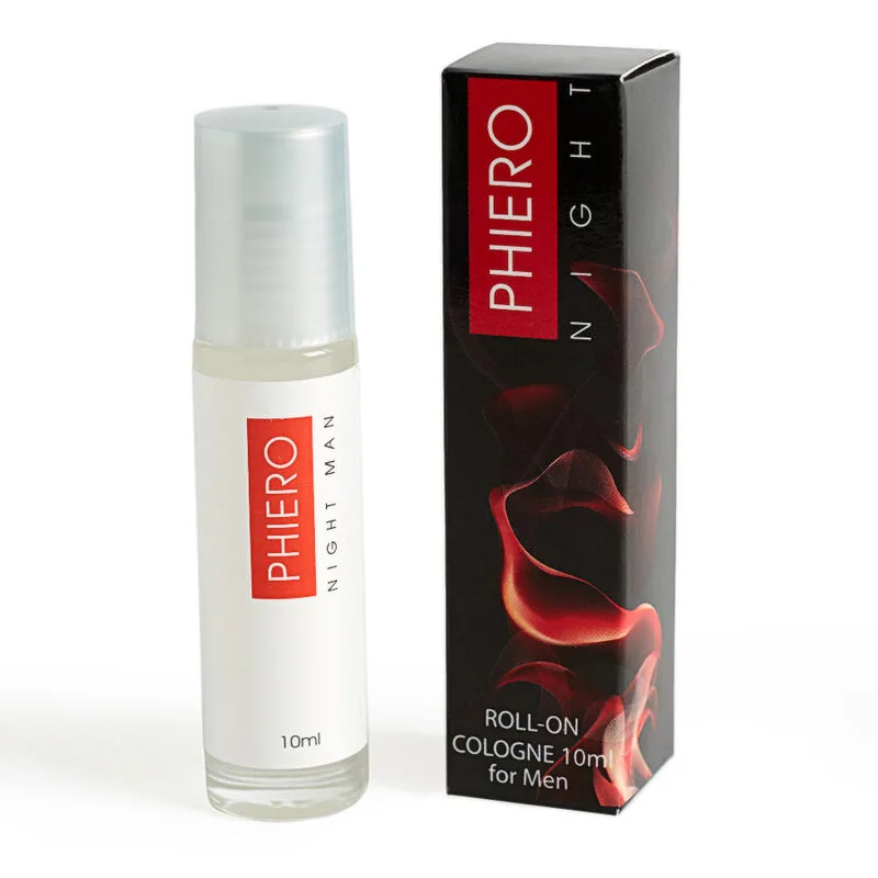 500 COSMETICS - PHIERO NIGHT MAN PARFUM FEROMONEN VOOR MANNEN MET ROLL-ON