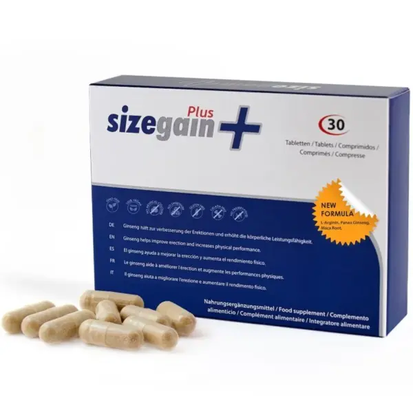 500 COSMETICS - SIZEGAIN PLUS PENISVERGROTINGSPILLEN