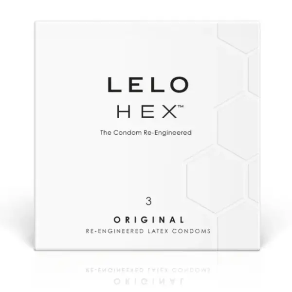 LELO - HEX CONDOOM DOOS 3 STUKS