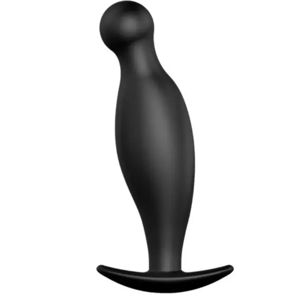 PRETTY LOVE - SILICONEN ANAAL PLUG 11,7 CM ZWART