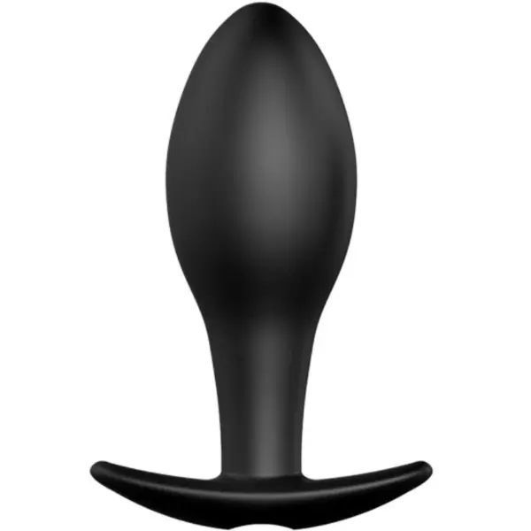 PRETTY LOVE - ANKERVORMIGE SILICONEN ANAAL PLUG 12 VIBRATIESTANDEN ZWART