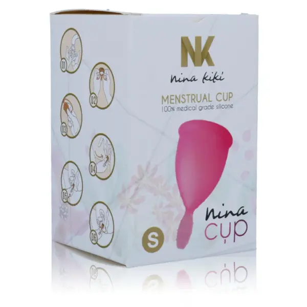 NINA KIKÍ - ROZE MENSTRUATIECUP - MAAT S