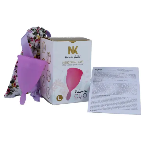 NINA KIKÍ - LILAC MENSTRUATIECUP - MAAT L