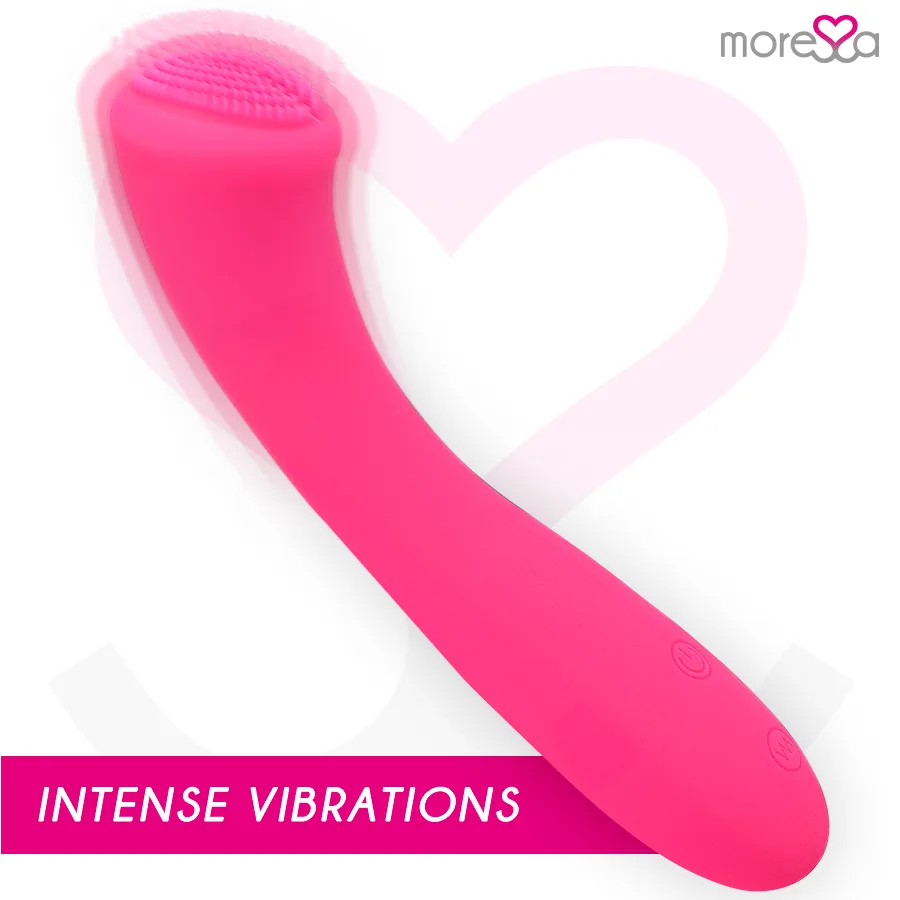 MORESSA - CELSO DUO PUNT MASSAGER GY BEKKENSERUM PREMIUM SILICONEN OPLAADBAAR