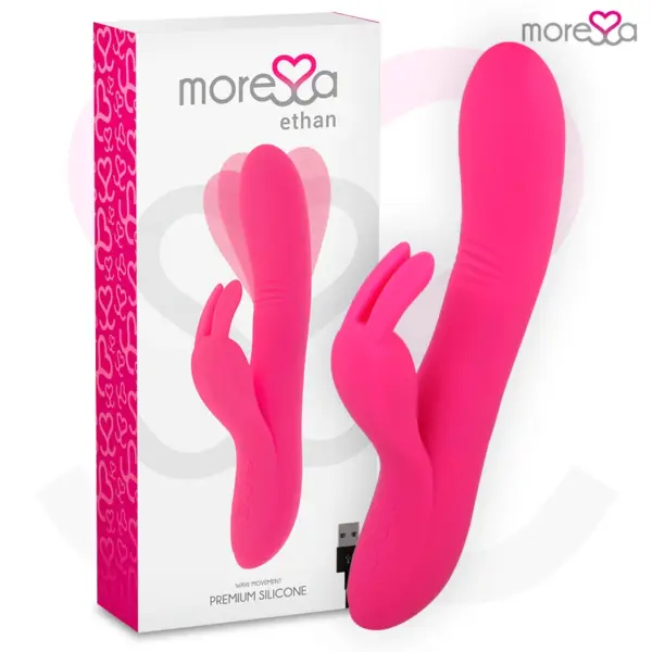 MORESSA - ETHAN WAVE EFFECT KRACHTIGER VIBRATIE PREMIUM SILICONE OPLAADBAAR