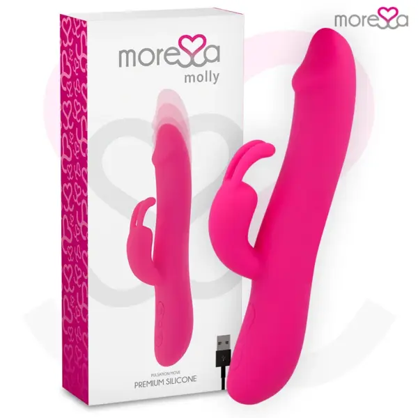 MORESSA - MOLLY UP&DOWN STUWKRACHT EN KRACHTIGE VIBRATIE PREMIUM SILICONE OPLAADBAAR