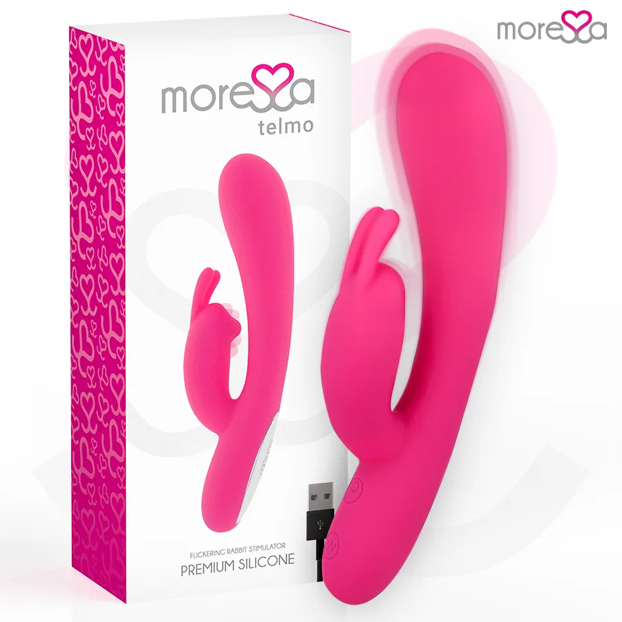 MORESSA - TELMO TICKLING CLITORIAL PREMIUM SILICONE OPLAADBAAR