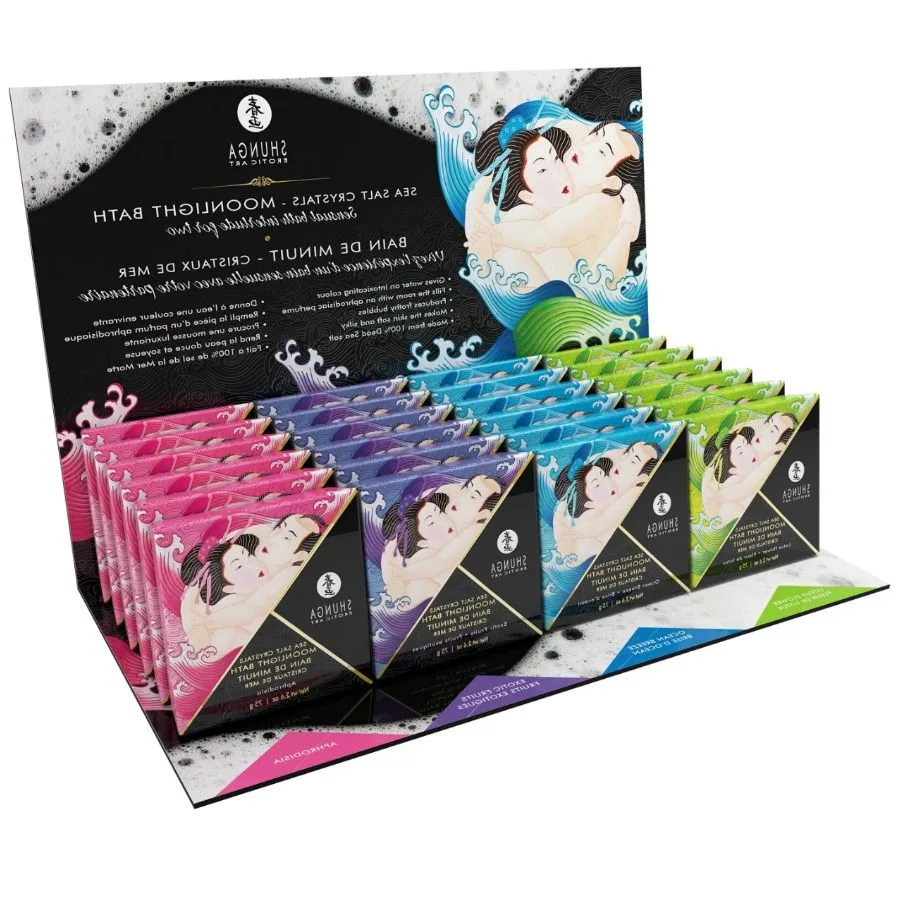 SHUNGA - LIEFDE BADDISPLAY + 24 STUKS