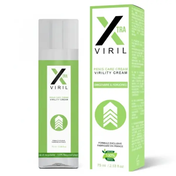 RUF - X VIRIL CRÈME TER ONDERSTEUNING VAN ERECTIE EN OMVANG 75 ML
