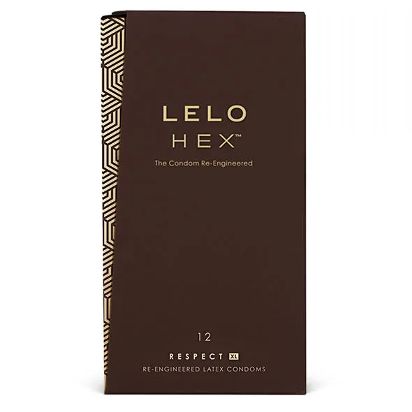 LELO - HEX CONDOOM RESPECT XL 12 VERPAKKING