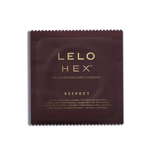 LELO - HEX CONDOMS RESPECT XL 3-PACK
