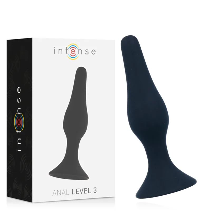 INTENSE - ANAAL NIVEAU 3 12,5CM ZWART