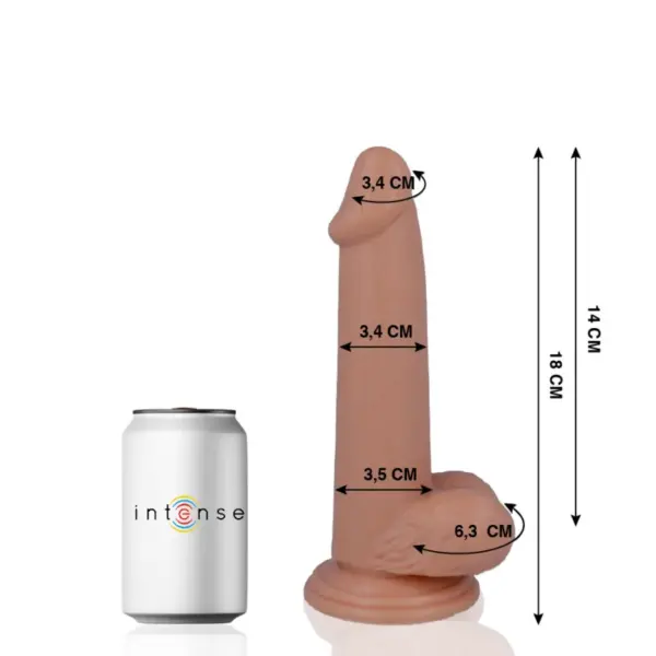 MR INTENSE - 10 REALISTISCHE PENIS 18 CM -OF- 3,4 CM