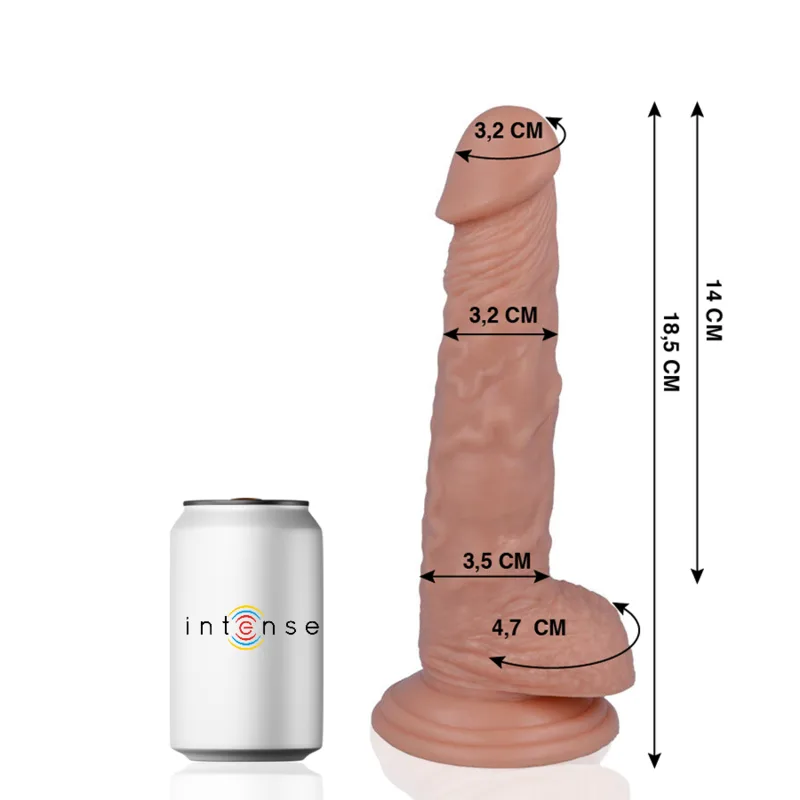 MR INTENSE - 13 REALISTISCHE PENIS 18,5 CM -OF- 3,2 CM