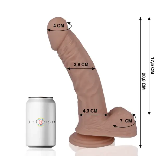 MR INTENSE - 23 REALISTISCHE PENIS 20,8 CM -OF- 3,8 CM
